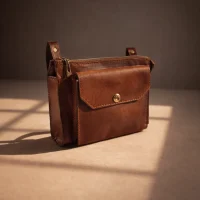 کیف دوشی چرم زنانه دخترانه مدل آرتیس